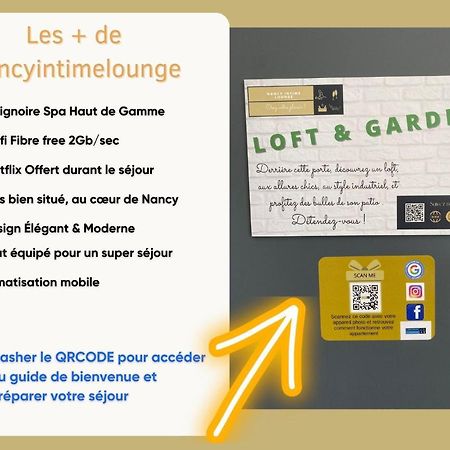 Suite Le Loft & Garden Et Spa By Nancyintimelounge المظهر الخارجي الصورة
