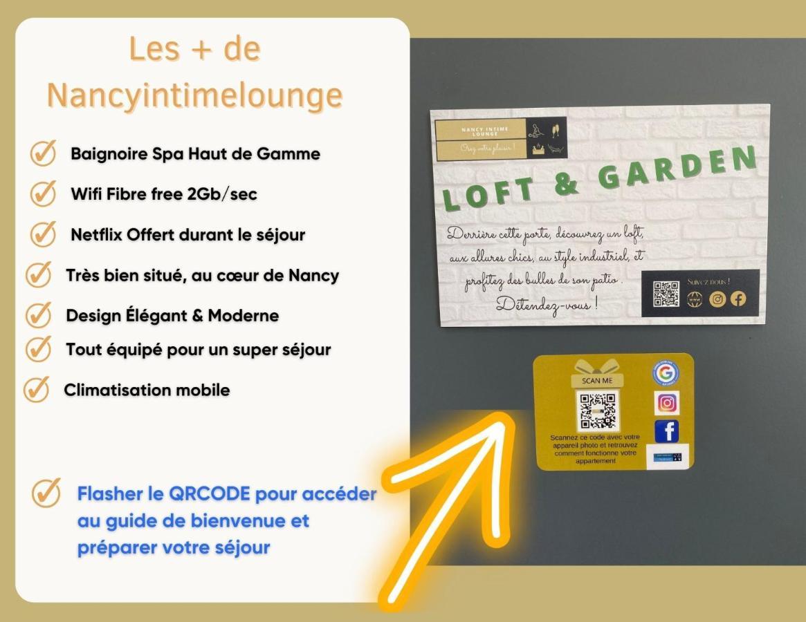 Suite Le Loft & Garden Et Spa By Nancyintimelounge المظهر الخارجي الصورة